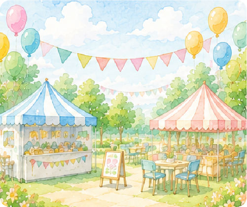キラキラフェスティバル開催予定